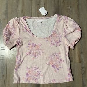 NWT- COCO JAIMESON FLORAL CROP TOP
